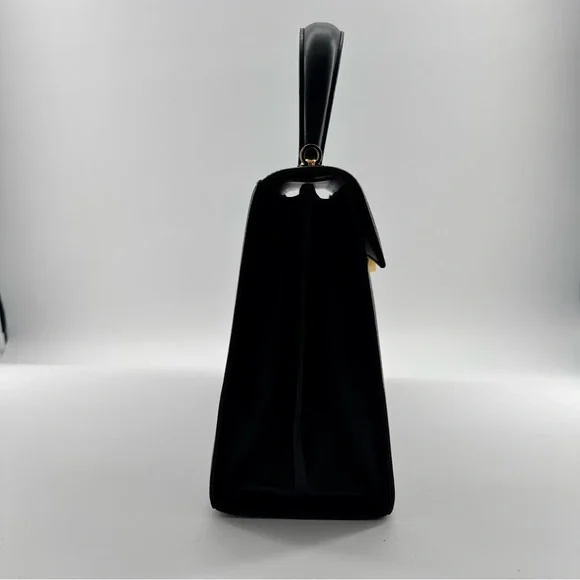 Salvatore Ferragamo Gancini Leather Top Handle Bag - Picture 6 of 17